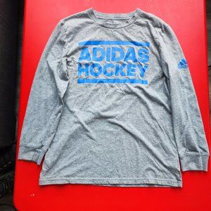 Adidas Hockey long sleeve shirt boy's size XL